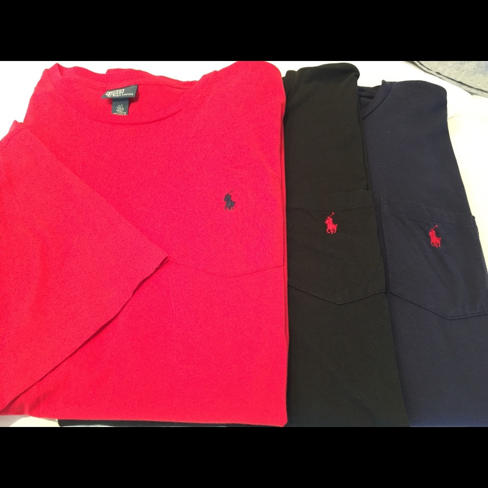 Polo tees with pocket - Size XL tall